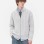 Unisex Stand Collar Sweater- Heavyweight Wool-Blend Cable Knit Zip-Up Cardigan